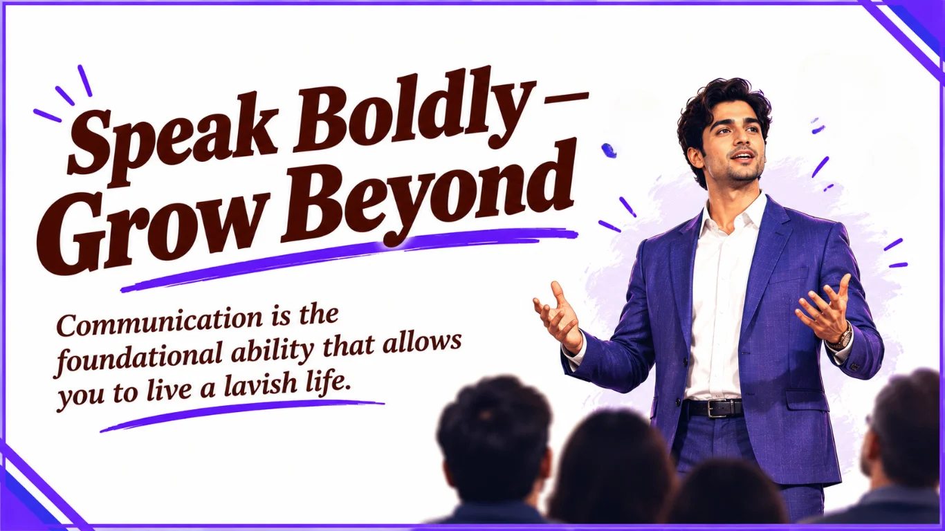 Speak confidently in public by developing practical public speaking, communication, and personality development skills.